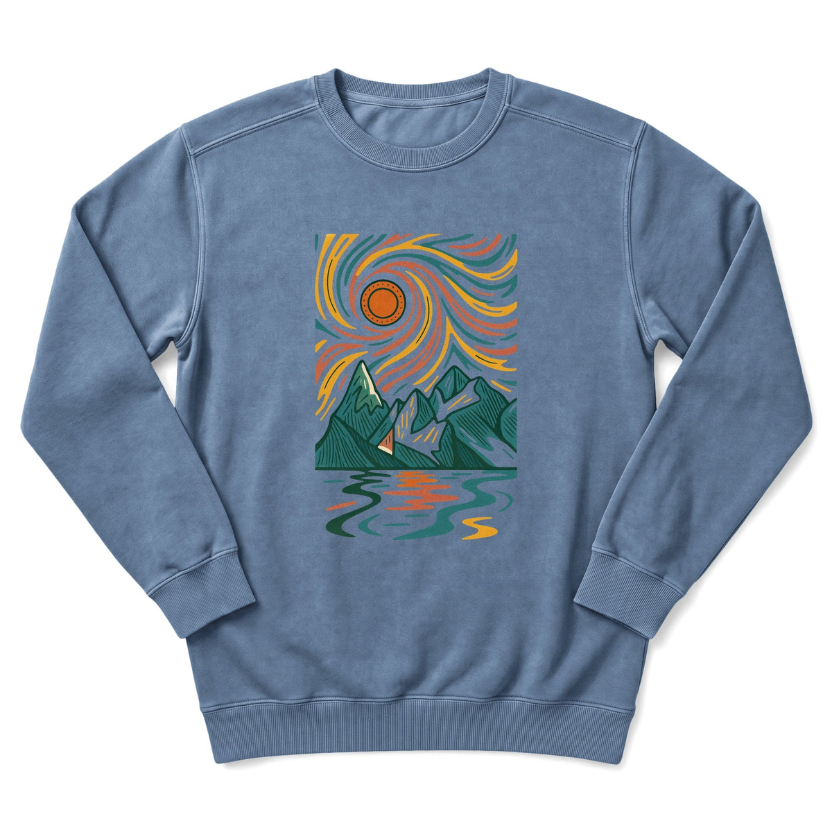 Mountain Swirls Sweatshirt