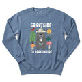 Go Outside To Look Inside Sweatshirt