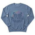 Rainbow Rain Moose Sweatshirt