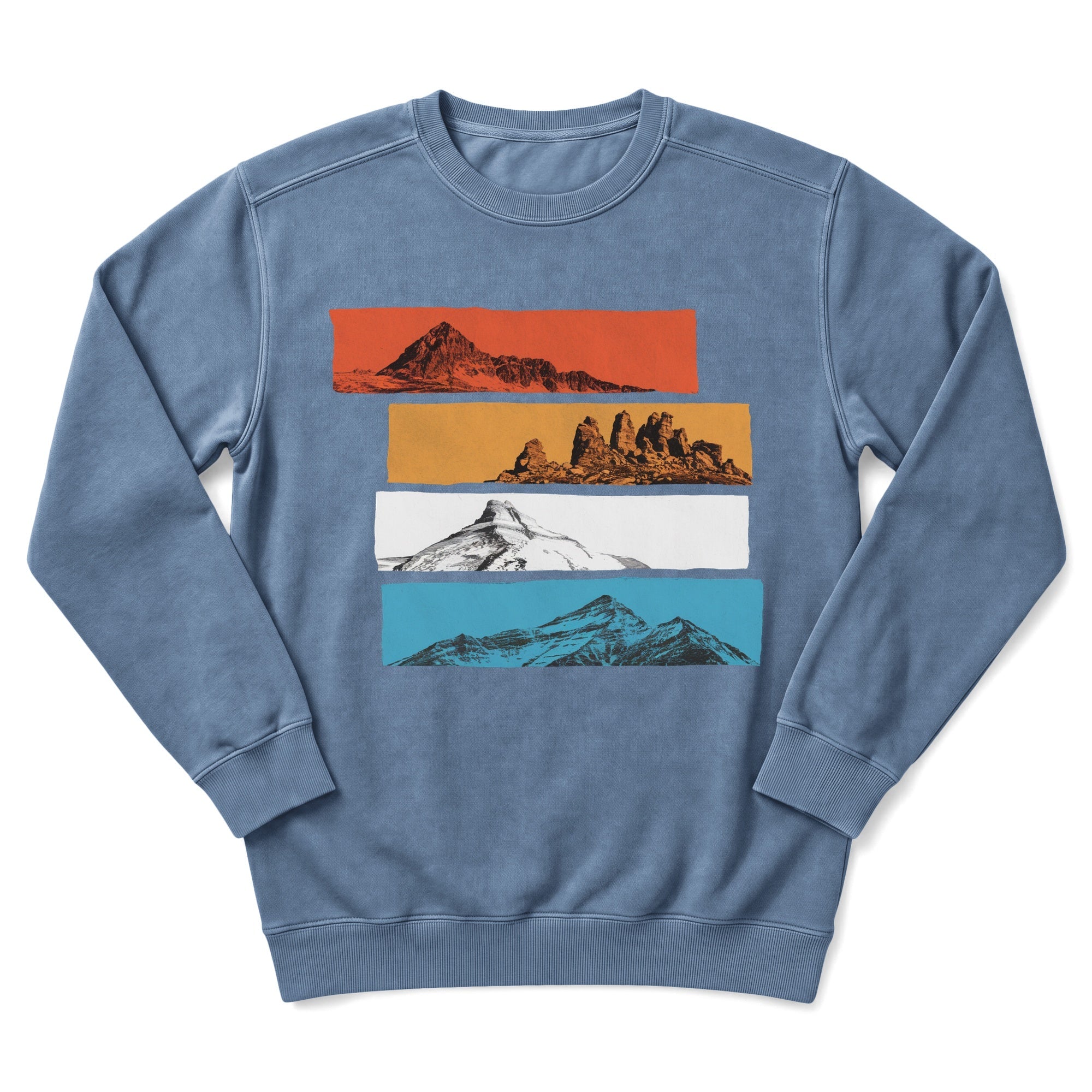 Layered Peaks Sweatshirt