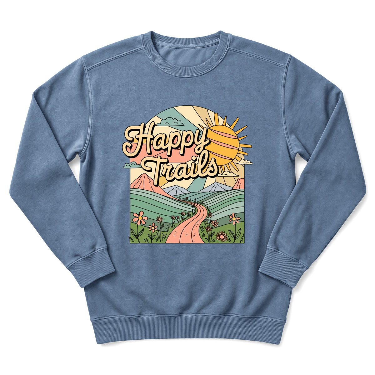 Retro Happy Trails Sweatshirt