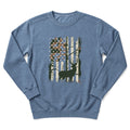 Stag American Flag Sweatshirt