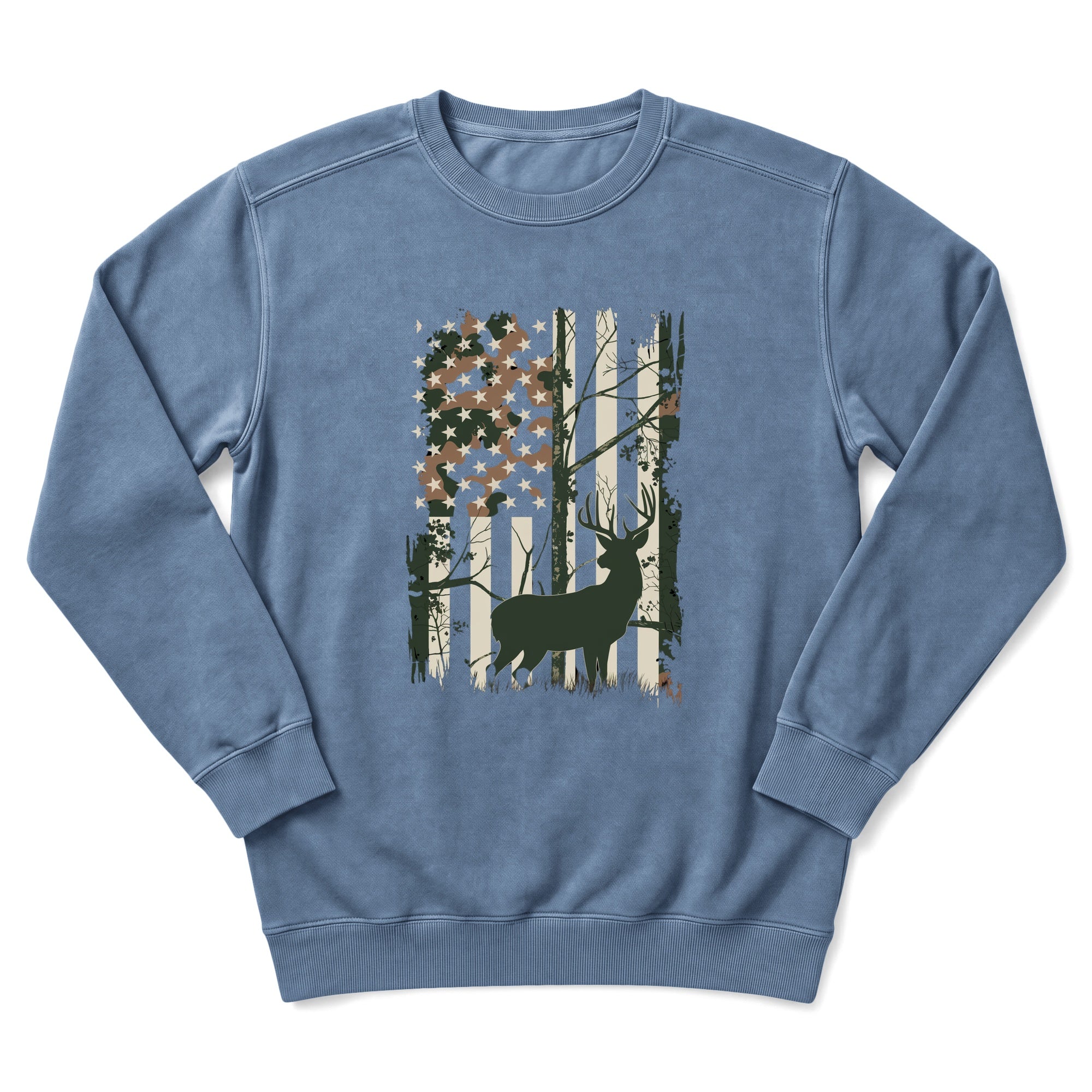 Stag American Flag Sweatshirt