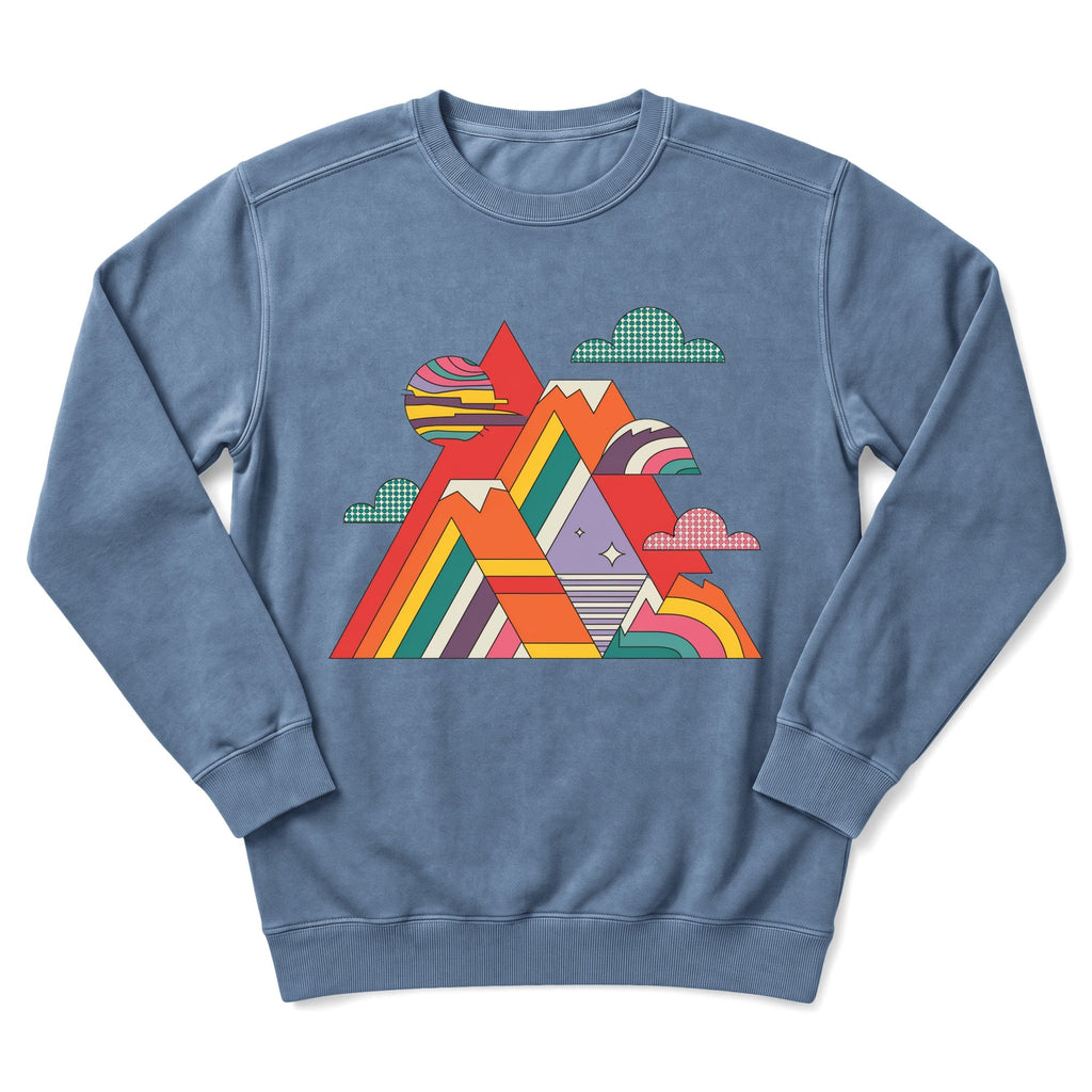 Funky Mountains Sweatshirt