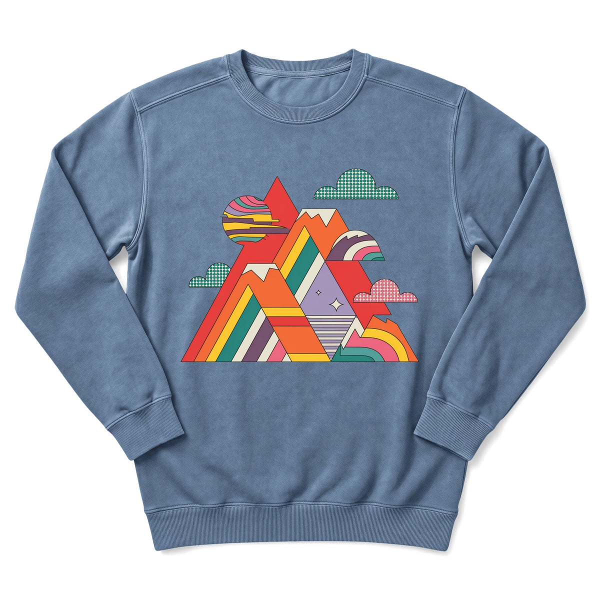 Funky Mountains Sweatshirt