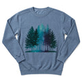 Water Color Forest Sweatshirt