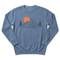 Sunset Mountain Top Sweatshirt