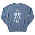 Take A Hike Boot Print Sweatshirt