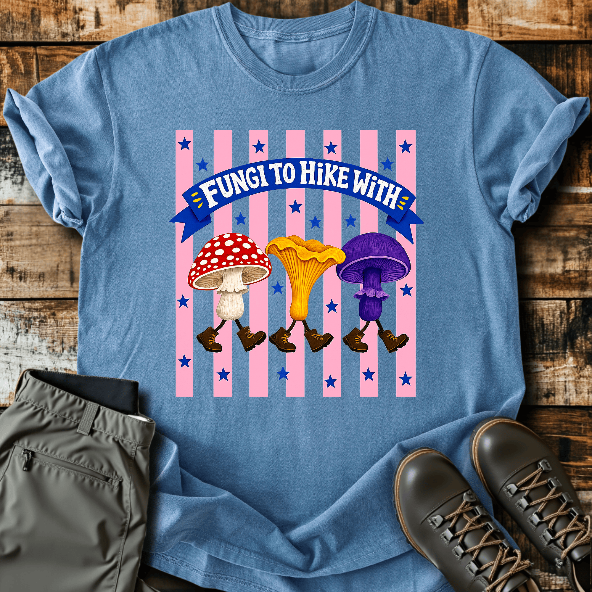 Fungi To Hike With T-Shirt