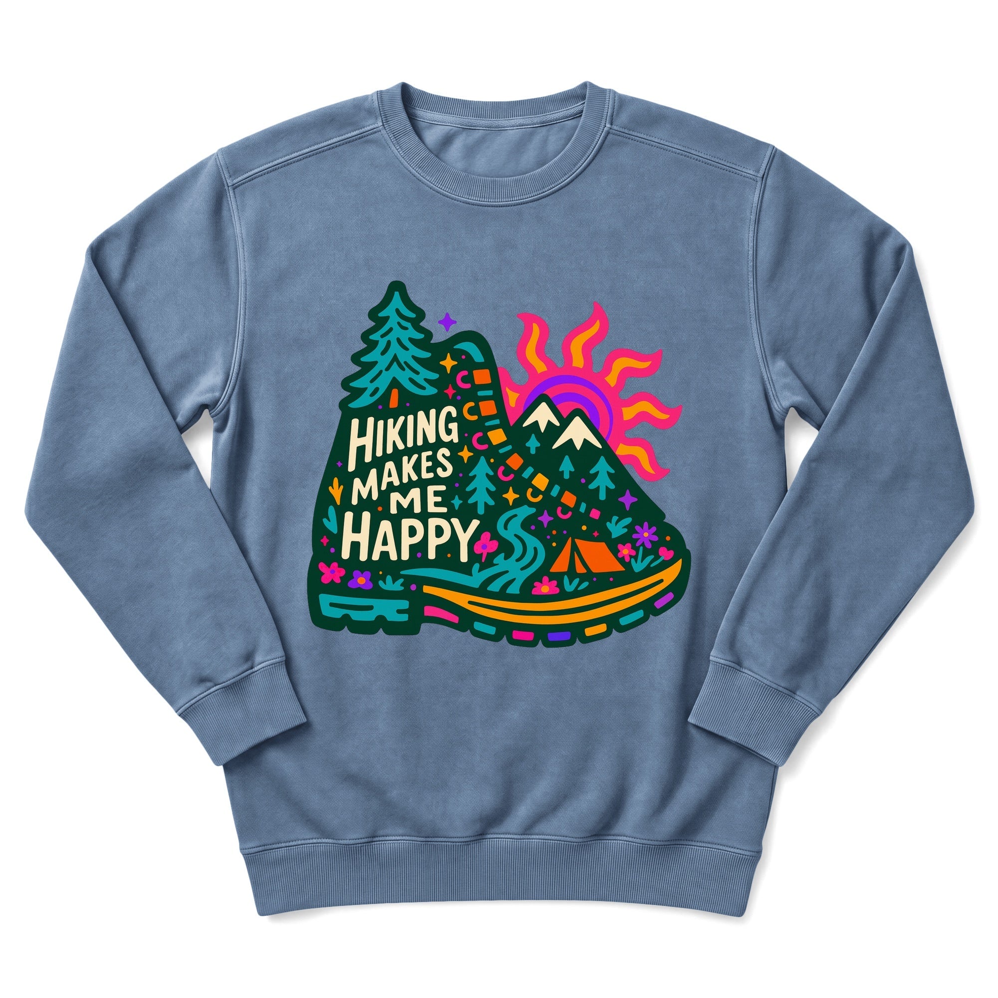 Hiking Happy Sweatshirt