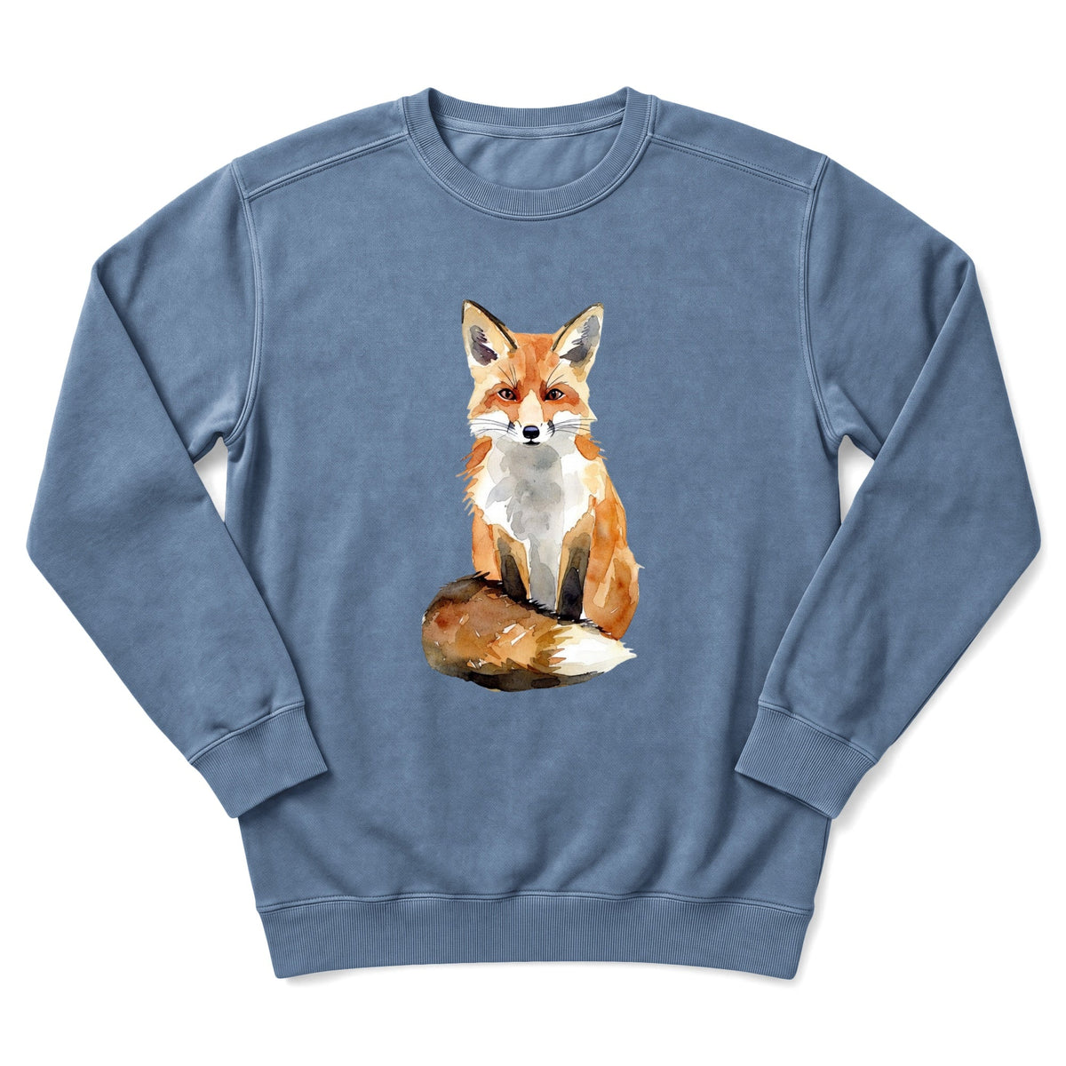 Watercolor Fox Sweatshirt