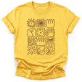Flower Block T-Shirt
