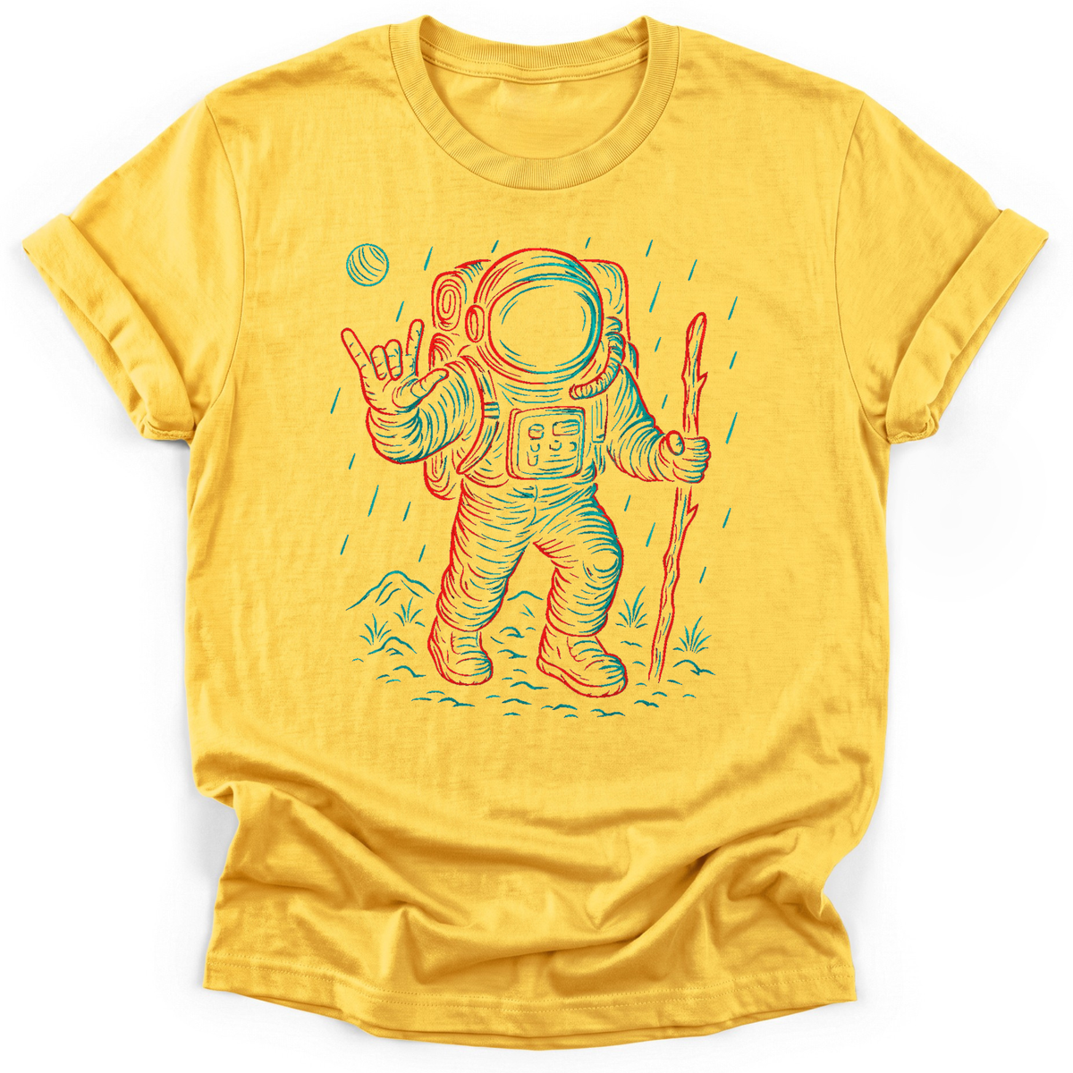 Hiking Astronaut T-Shirt