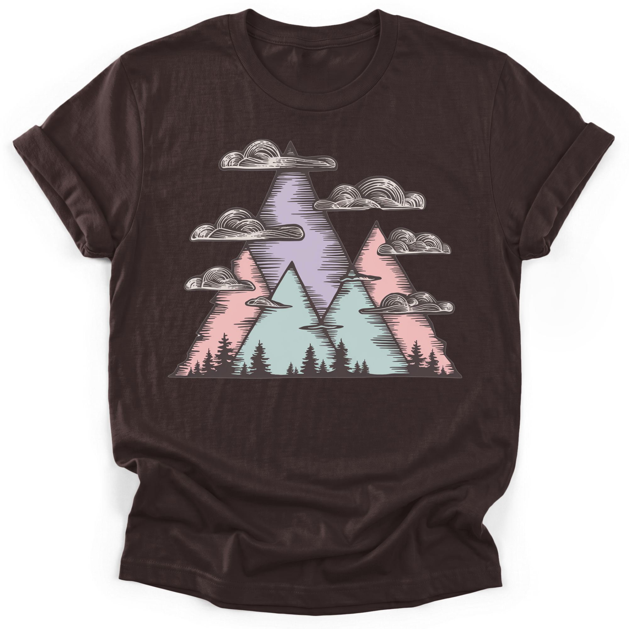 Pastel Peaks T-shirt