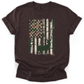 Stag American Flag T-Shirt