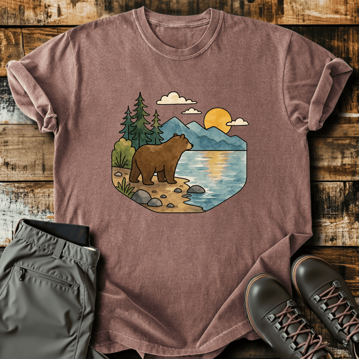Bearly Lakeside T-Shirt