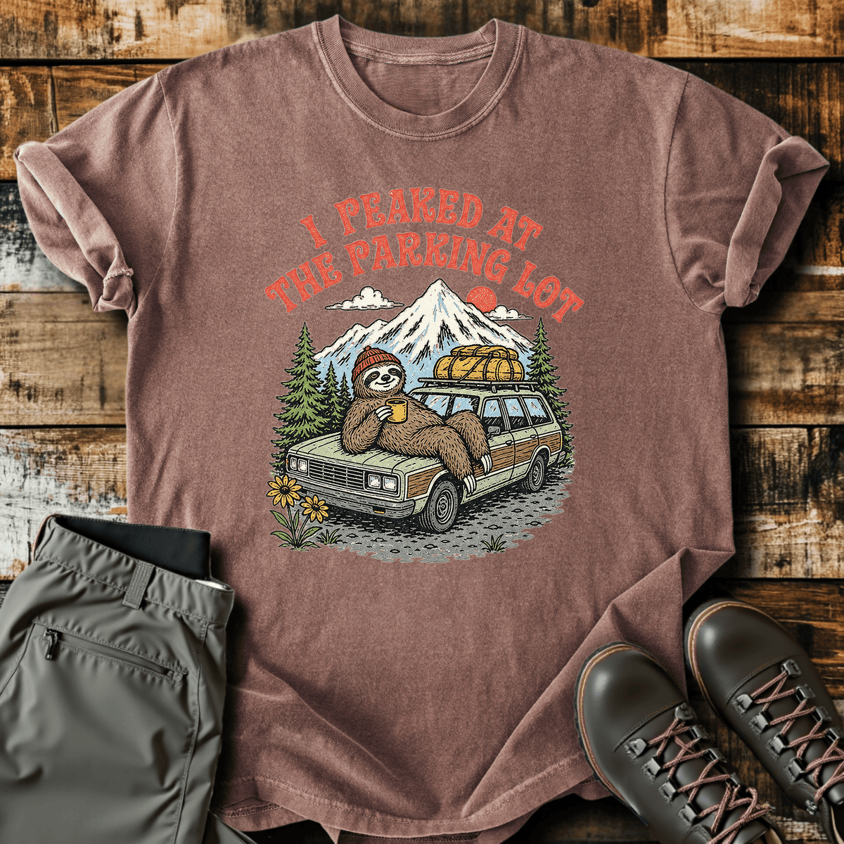 I Peaked At The Parking Lot T-Shirt