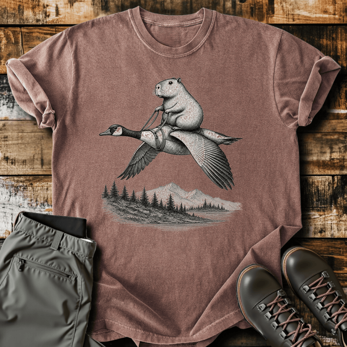Capy Trails T-Shirt