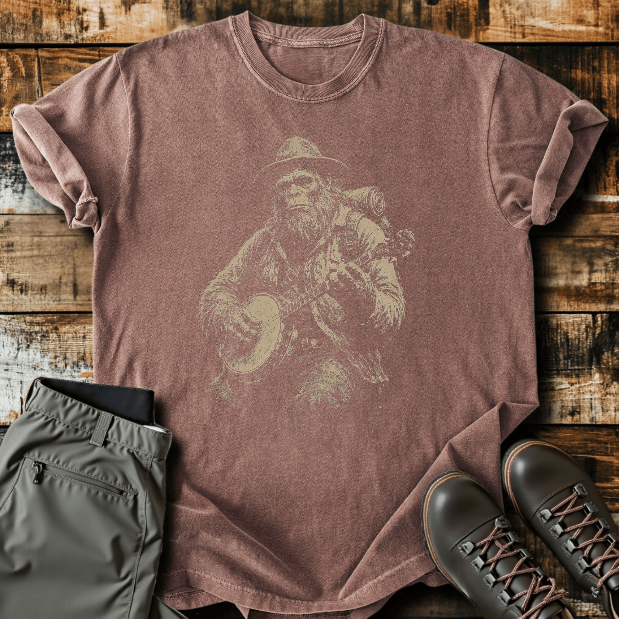 Banjo Sasquatch T-Shirt