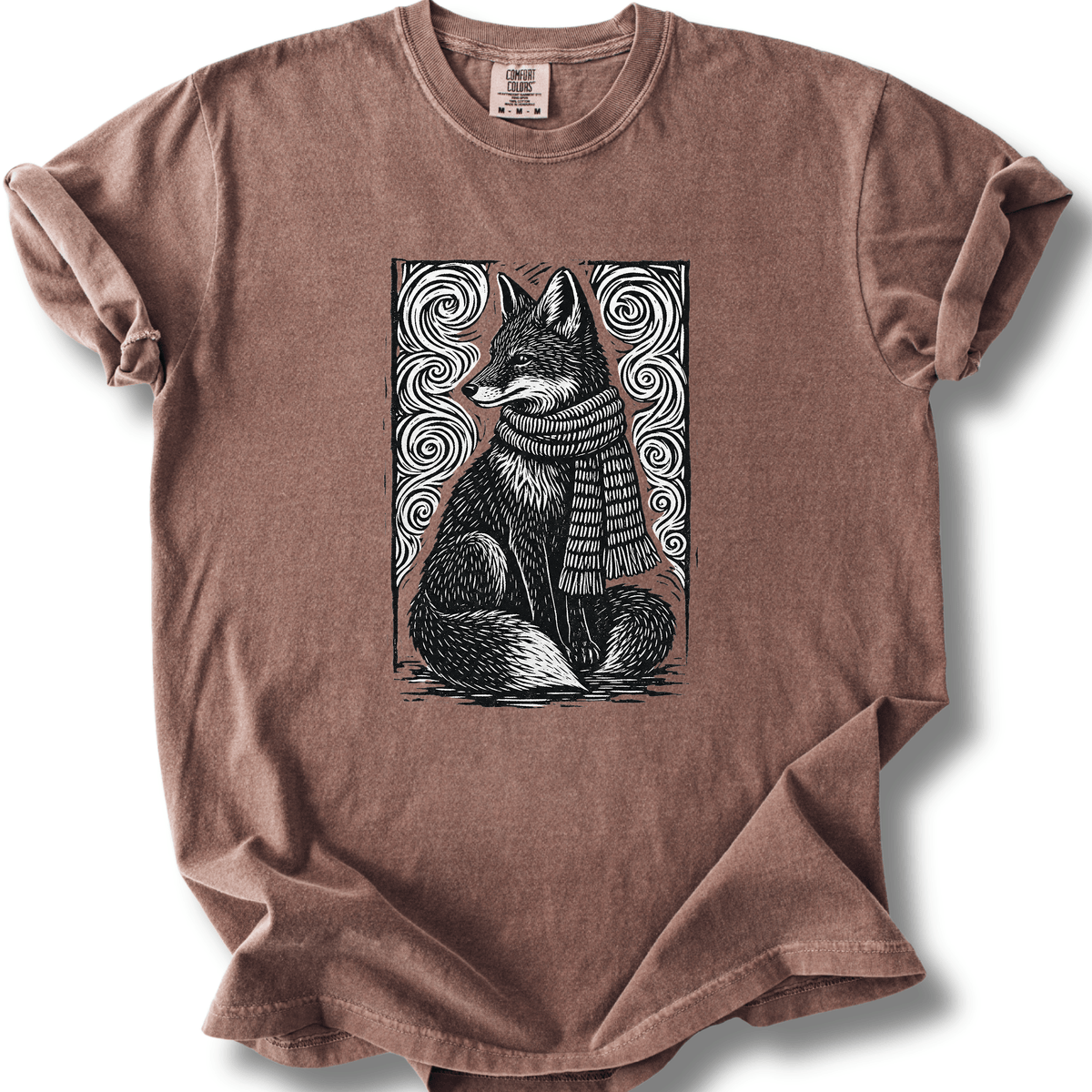 Scarfy Fox T-Shirt