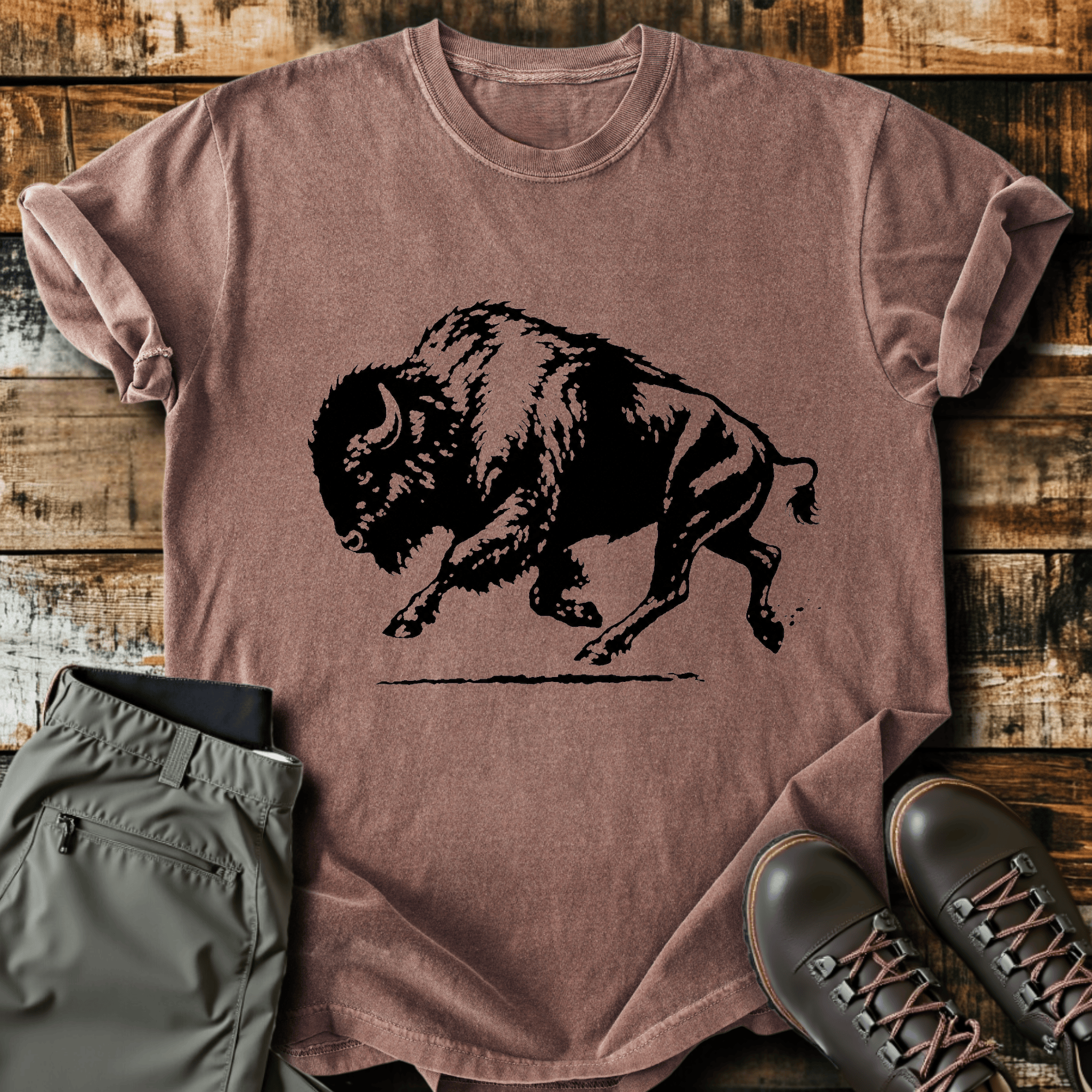 Bison Business T-Shirt