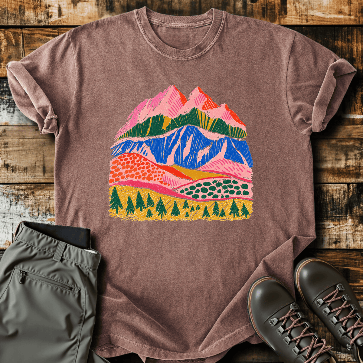 Layer Mountain Cake T-Shirt