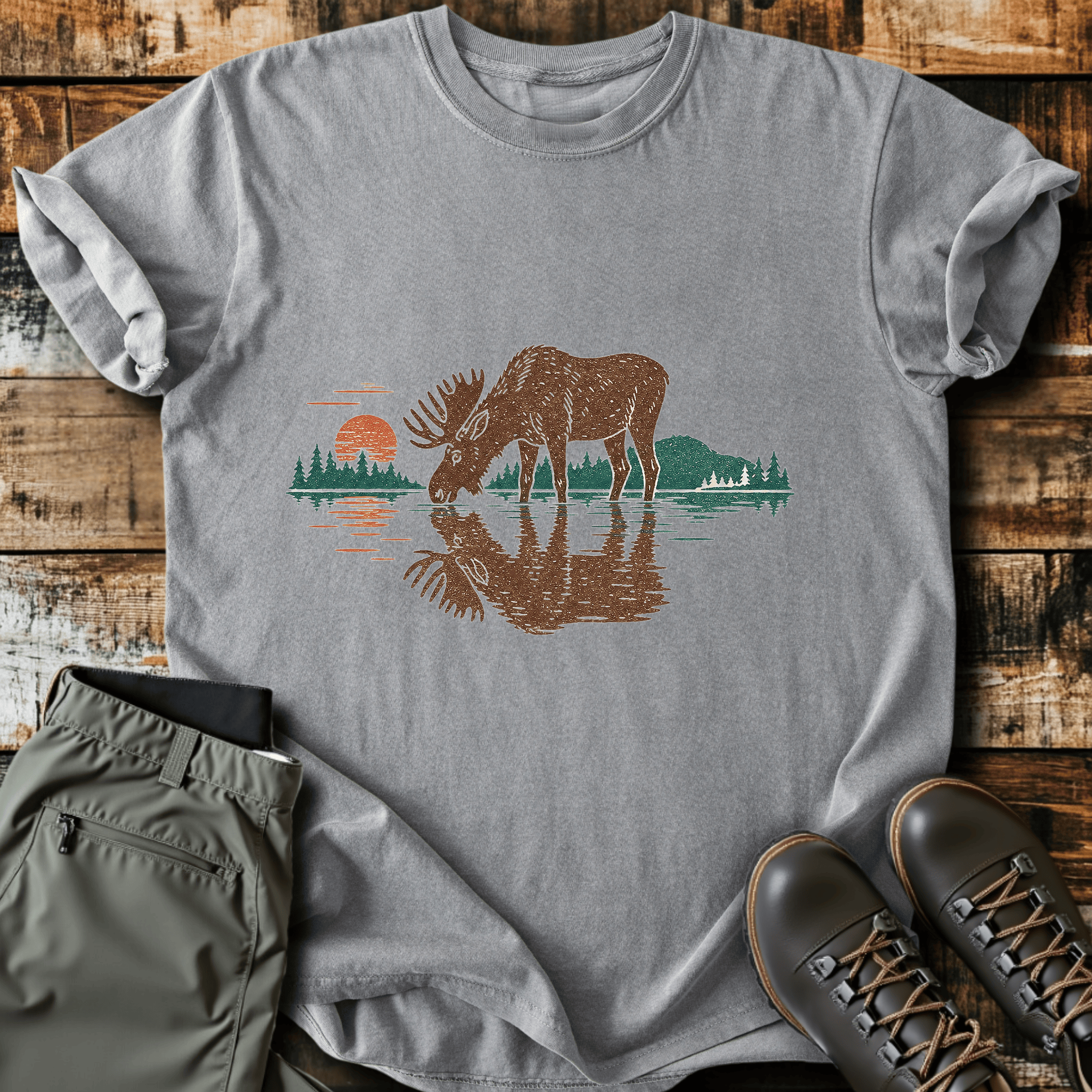 Reflect Moose Fully T-Shirt