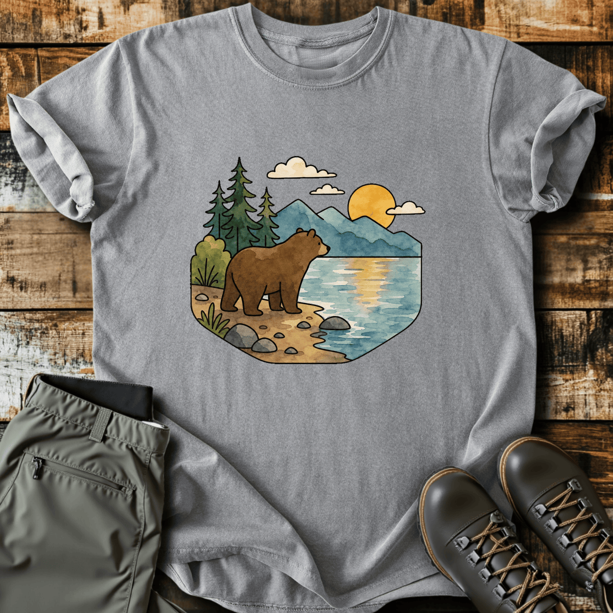 Bearly Lakeside T-Shirt