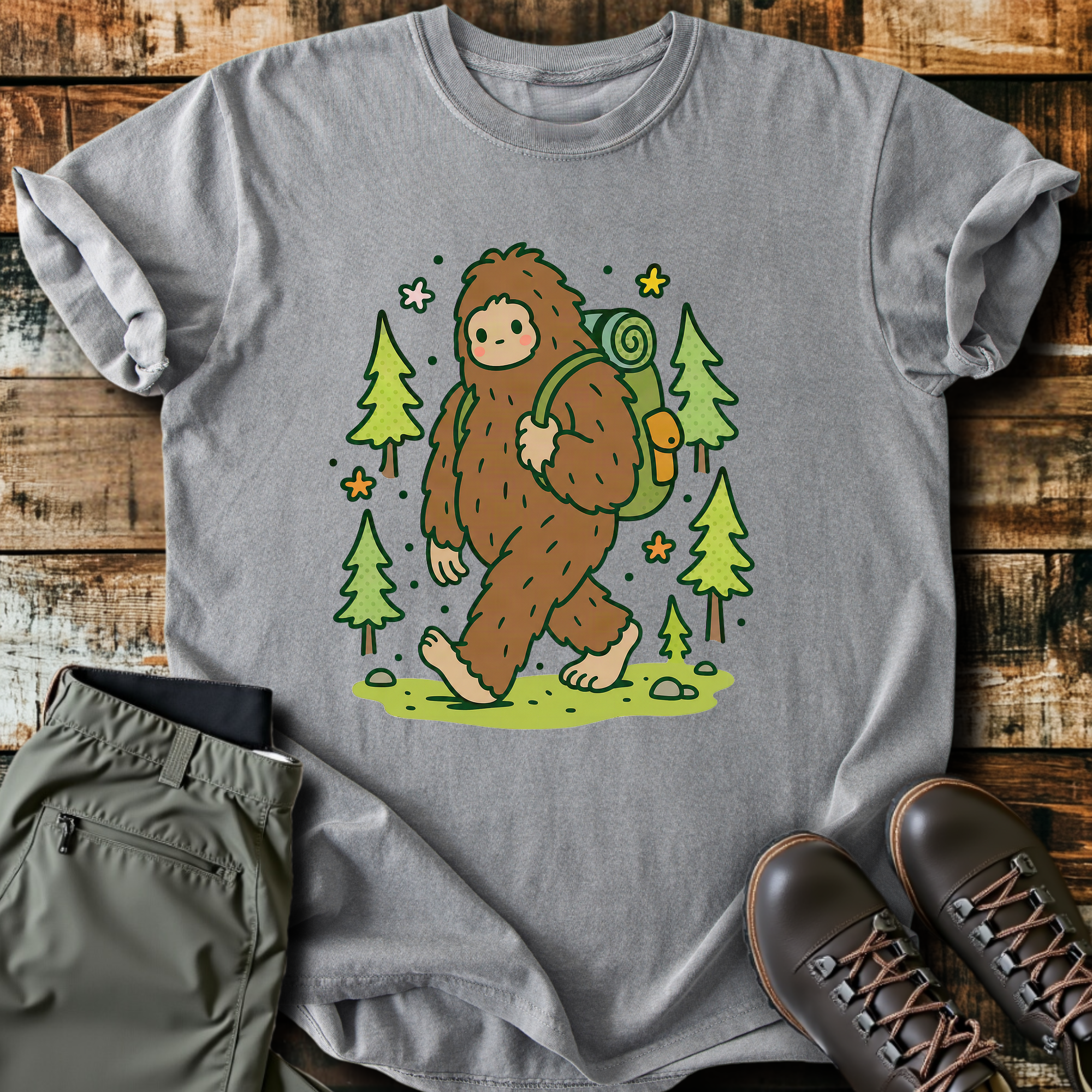 Backpack Squatch T-Shirt