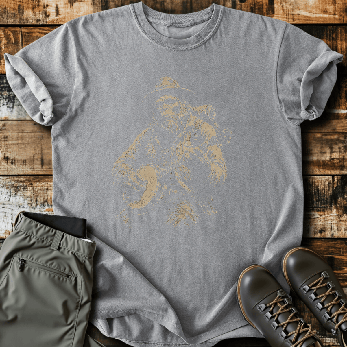 Banjo Sasquatch T-Shirt