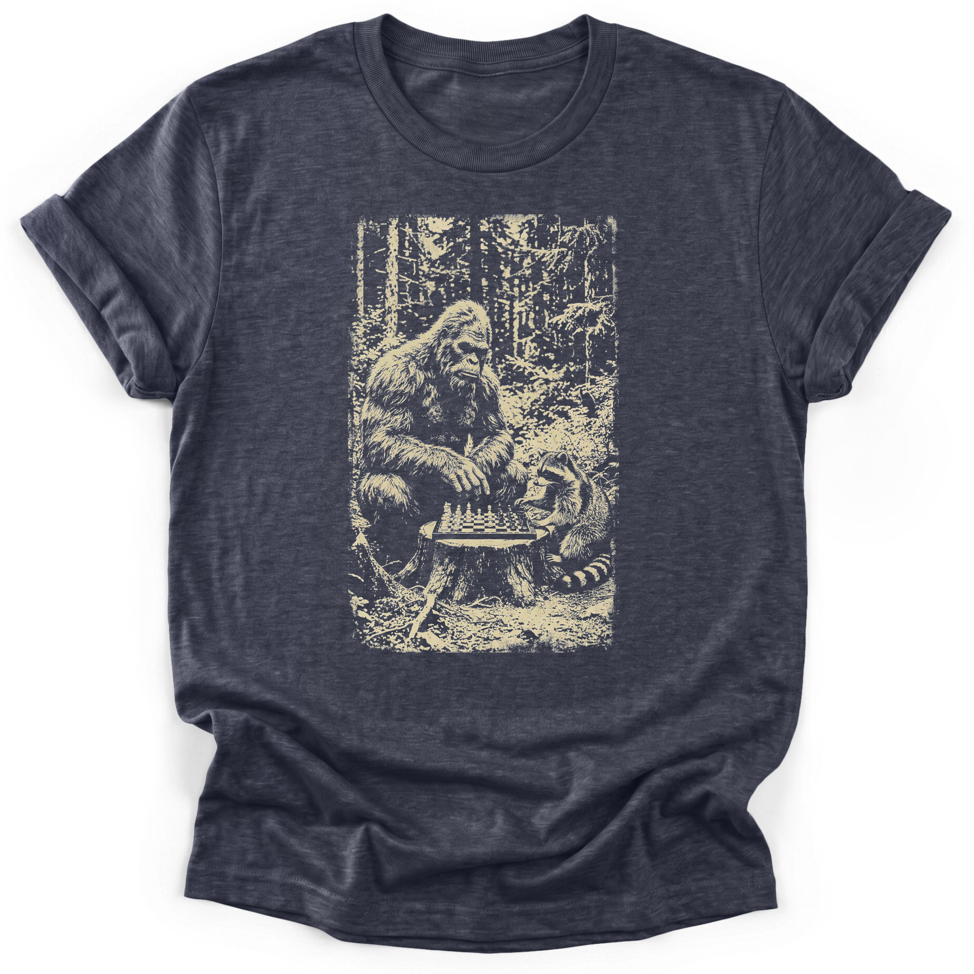 Bigfoot Chess Match T-Shirt