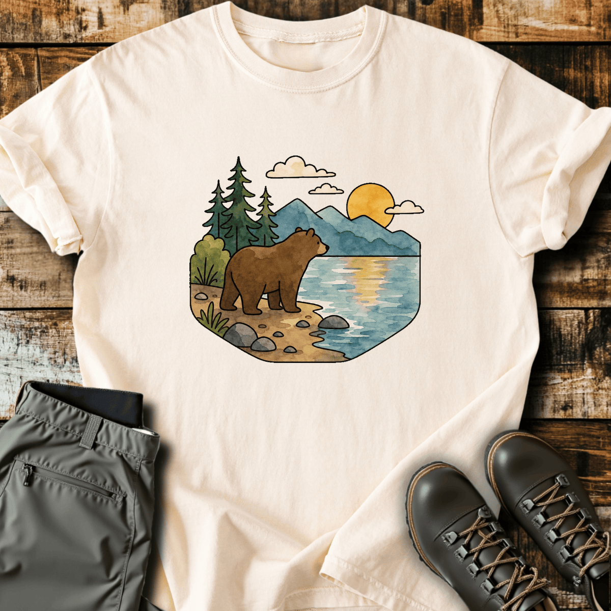Bearly Lakeside T-Shirt