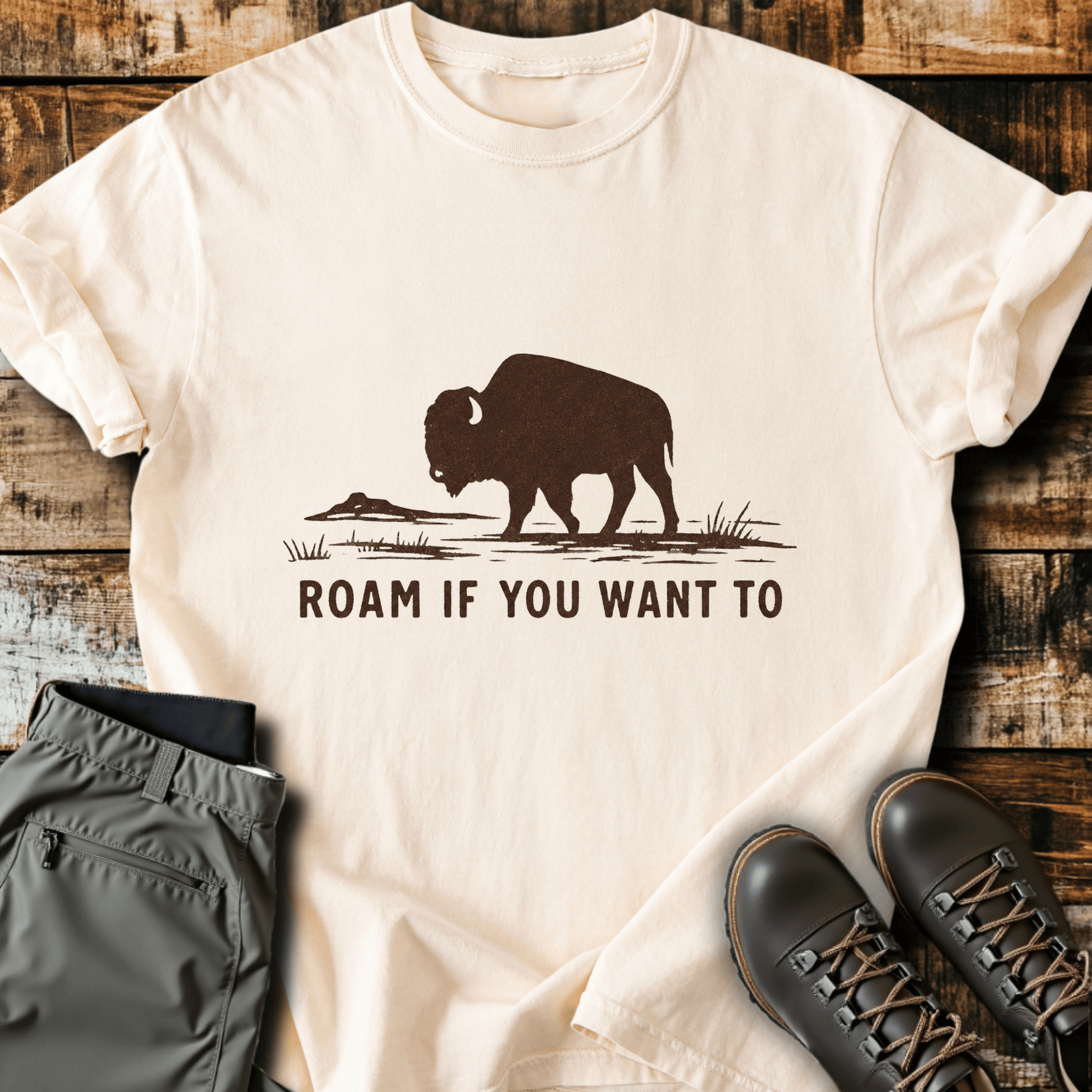 Roam If You Want To T-Shirt