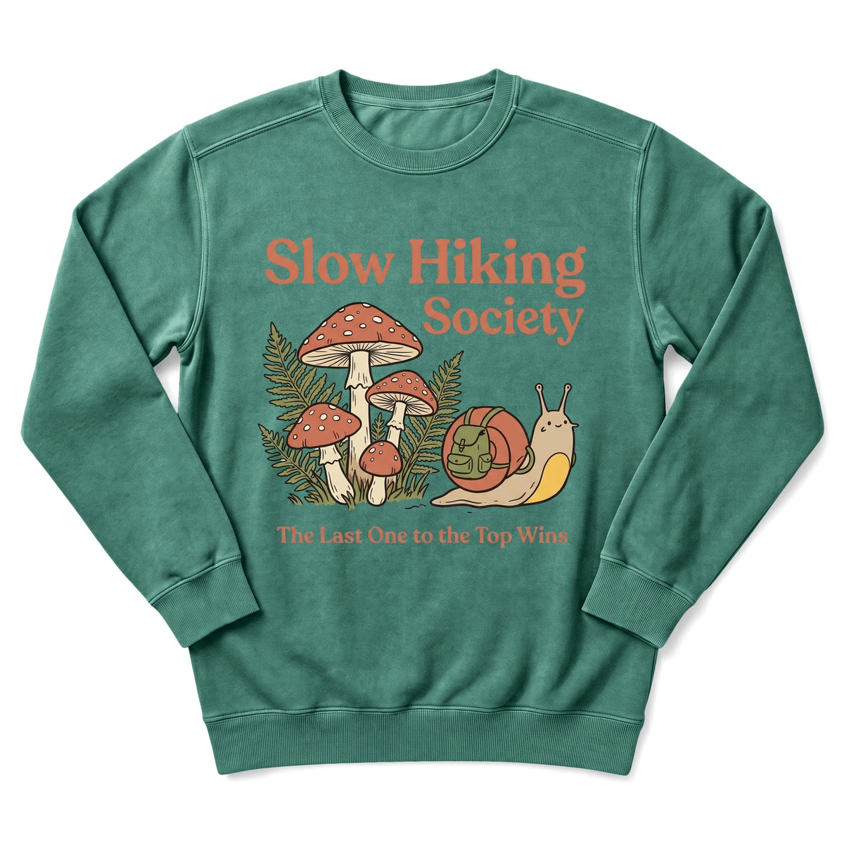 Slow Hiking Society Snail Sweatshirt