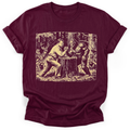 Teddy & Bigfoot Arm Wrestling T-Shirt