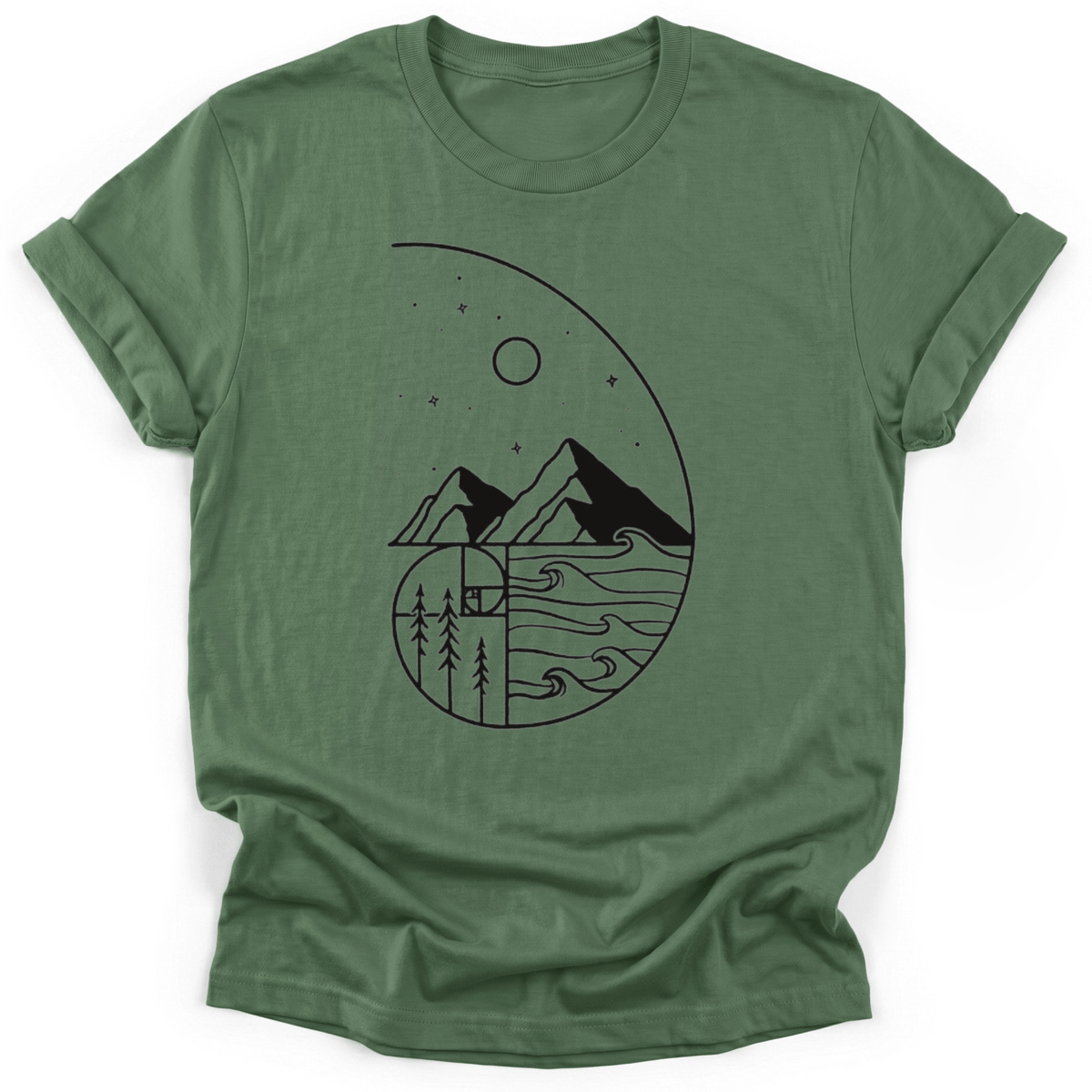 Golden Spiral T-Shirt