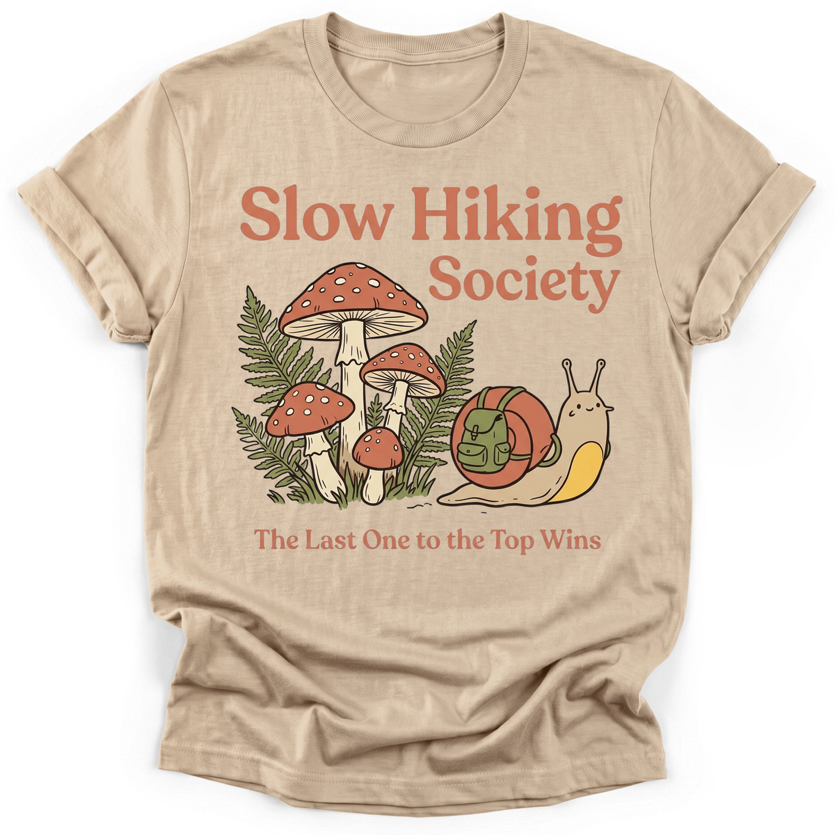 Slow Hiking Society Snail T-Shirt