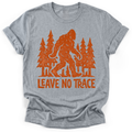 Bigfoot Leave No Trace T-Shirt