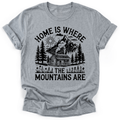 Mountains Are Home T-shirt