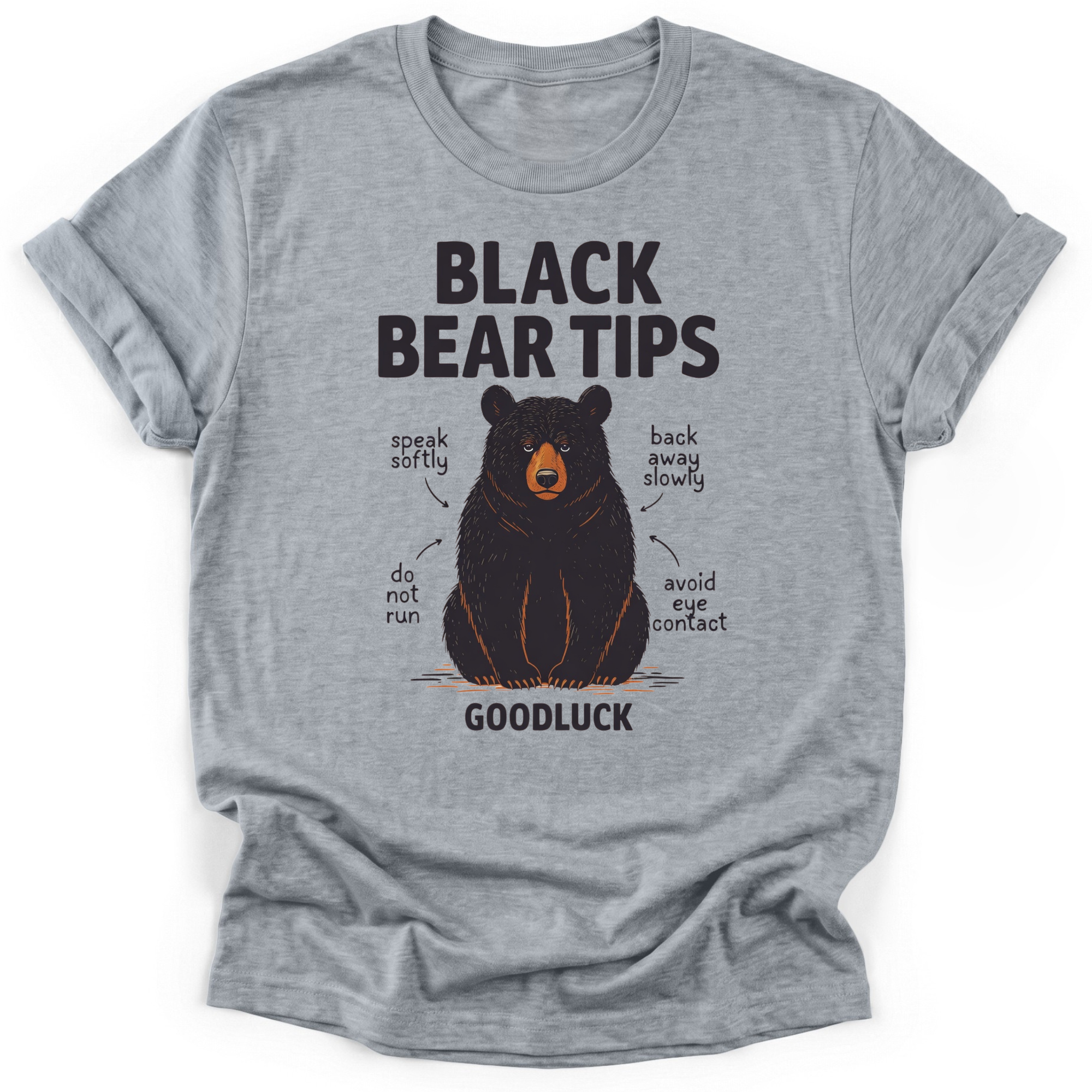 Black Bear Tips T-Shirt