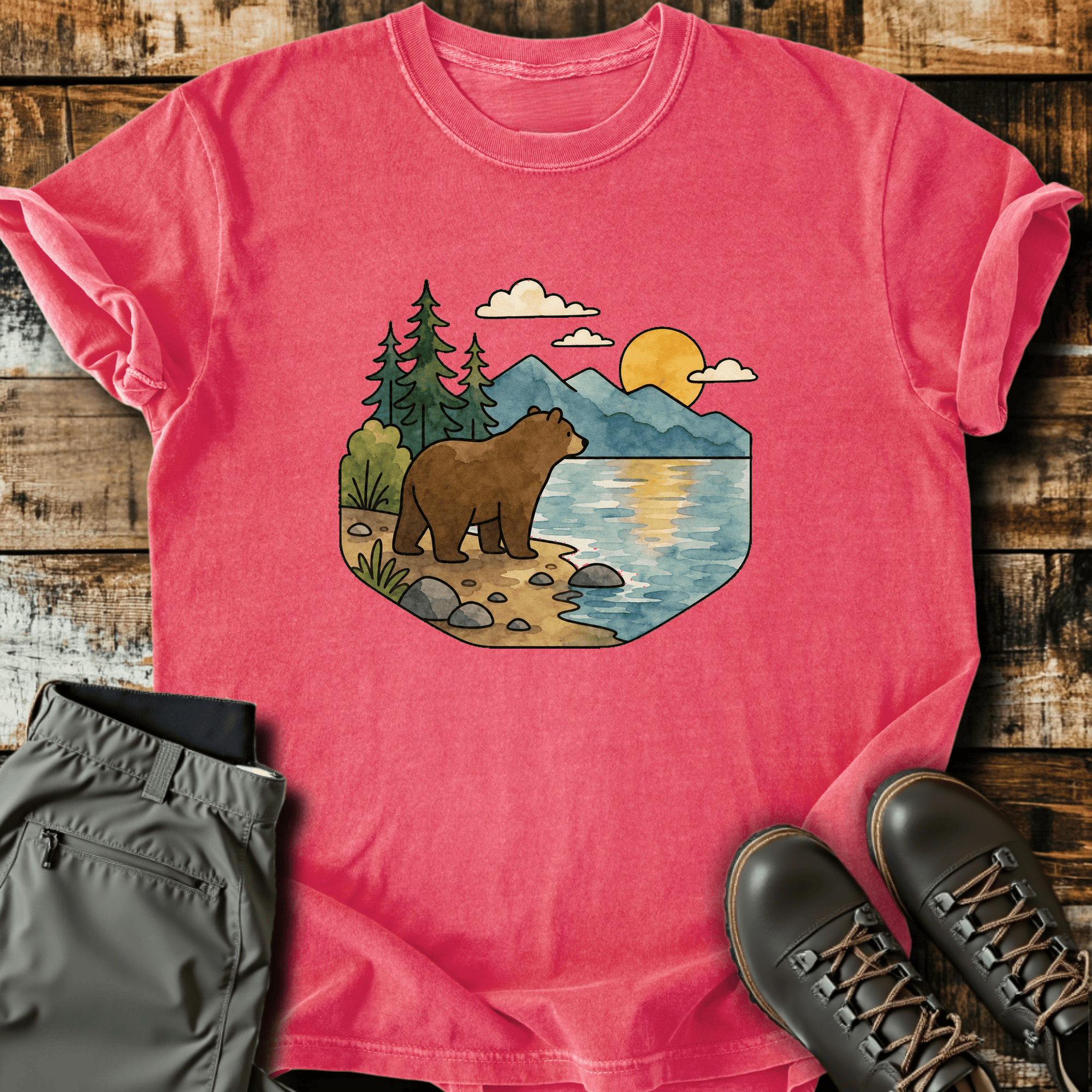Bearly Lakeside T-Shirt