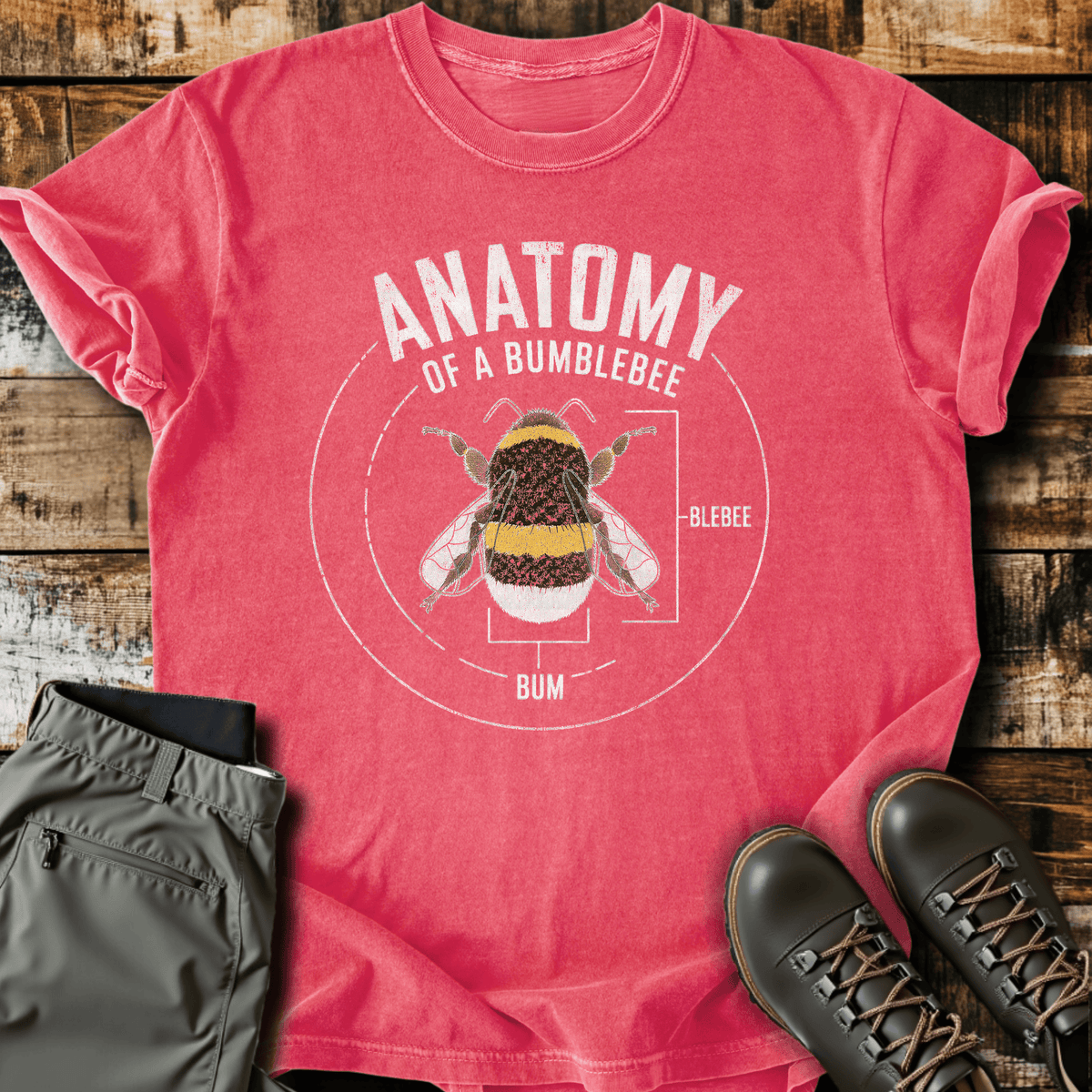 Anatomy Of A Bumblebee T-Shirt